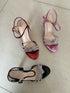 Ankle Strap Shiny Heels